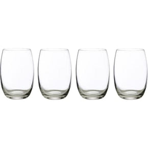 Maxwell & Williams GLASS Maxwell & Williams Casa Domani Chiara 390ml Tumblers, Set of 4 (6756732600409)