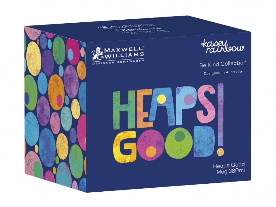 Maxwell & Williams MUG Maxwell & Williams Be Kind Mug Heaps Good 380ml DX1075 (7158857203801)