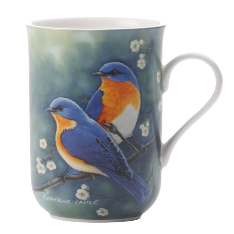 Maxwell & Williams MUG Maxwell & Williams Birds of the World Katherine Castle Mug 300ML Bluebirds (6936756453465)