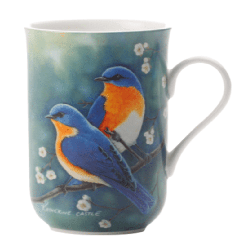 Maxwell & Williams MUG Maxwell & Williams Birds of the World Katherine Castle Mug 300ML Bluebirds (6936756453465)