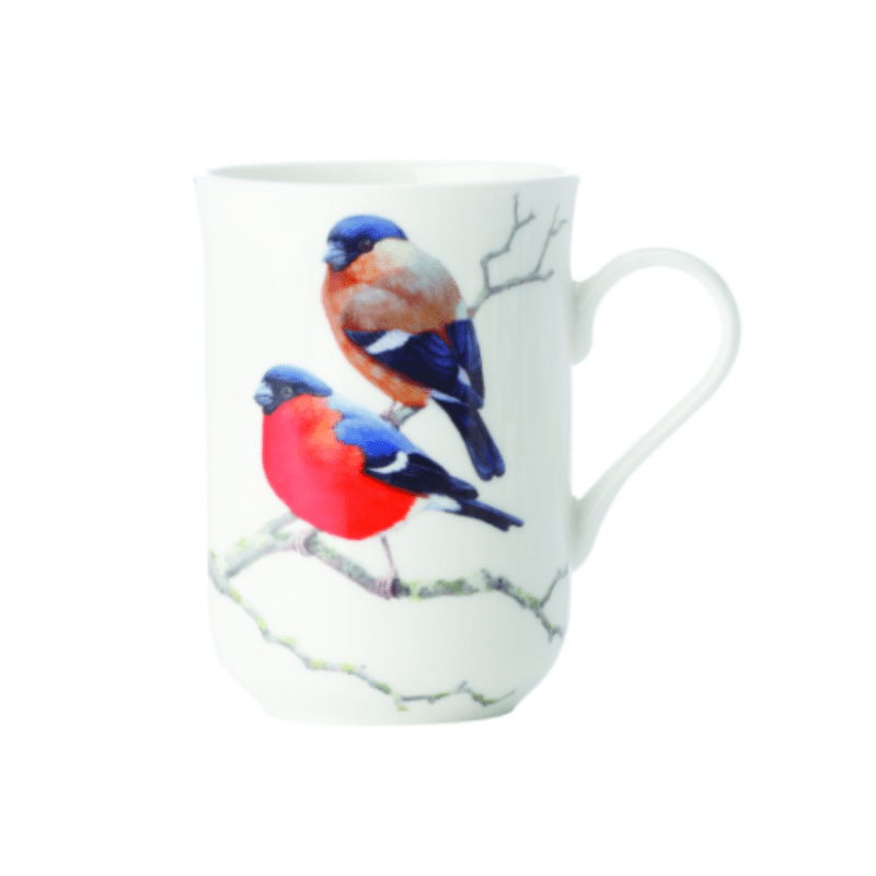 Maxwell & Williams MUG Maxwell & Williams Birds of the World Katherine Castle Mug 300ML Bullfinches (6859202527321)
