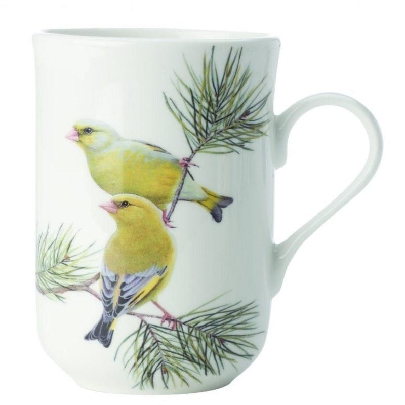 Maxwell & Williams MUG Maxwell & Williams Birds of the World Katherine Castle Mug 300ML Greenfinches (6936773722201)