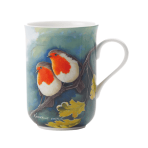 Maxwell & Williams MUG Maxwell & Williams Birds of the World Katherine Castle Mug 300ML Robins (6859186274393)