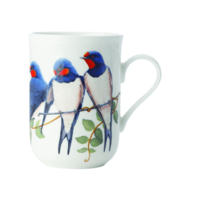 Maxwell & Williams MUG Maxwell & Williams Birds of the World Katherine Castle Mug 300ML Swallows (6859258593369)