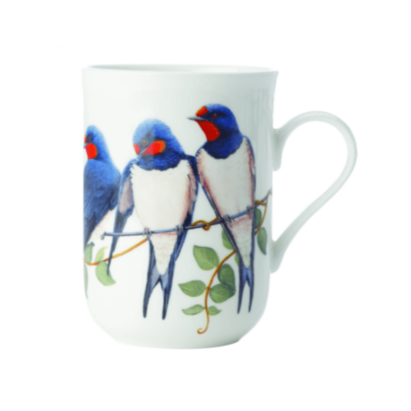 Maxwell & Williams MUG Maxwell & Williams Birds of the World Katherine Castle Mug 300ML Swallows (6859258593369)