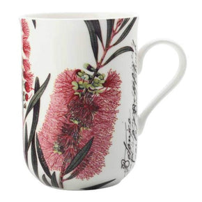 Maxwell & Williams MUG Maxwell & Williams Botanic Mug Bottlebrush 300ML (6936790564953)