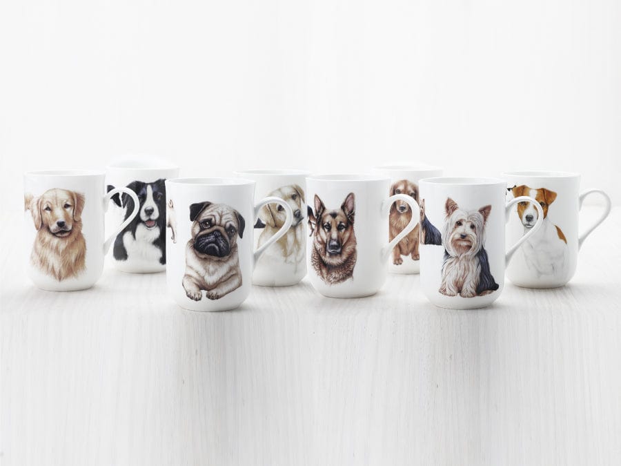 Maxwell & Williams MUG Maxwell & Williams Cashmere Dog Pug Mug 300ml (6859085217881)