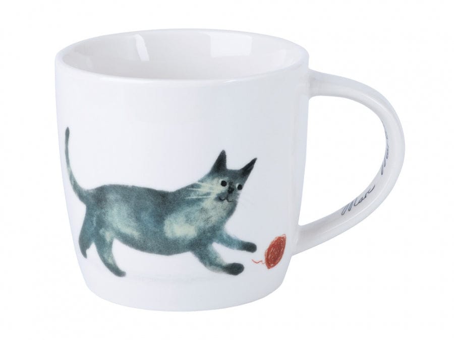 Maxwell & Williams MUG Maxwell & Williams Feline Friends Mug Ball Of Yarn 400ml DX1218 (7148349980761)