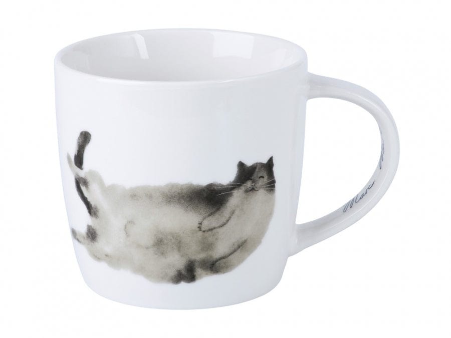 Maxwell & Williams MUG Maxwell & Williams Feline Friends Mug Belly Up 400ml DX1224 (7148364267609)