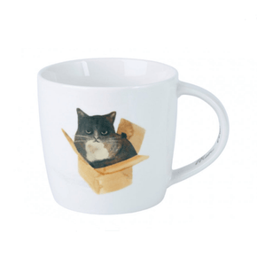 Maxwell & Williams MUG Maxwell & Williams Feline Friends Mug Cat In A Box 400ml DX1216 (7147766612057)