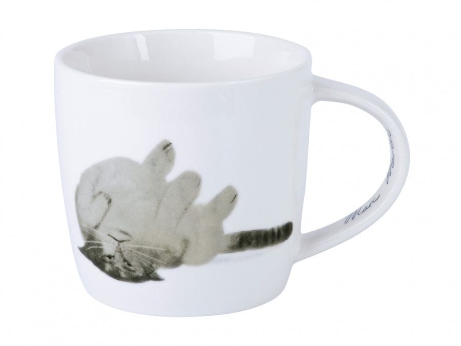 Maxwell & Williams MUG Maxwell & Williams Feline Friends Mug Upside Down Cat 400ml DX1225 (7148365611097)