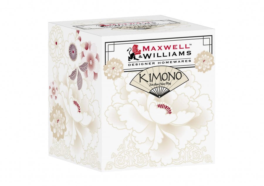 Maxwell & Williams MUG Maxwell & Williams Kimono Mug White 400ml PK0107 (7147496112217)