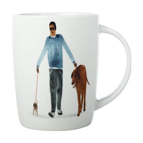 Maxwell & Williams MUG Maxwell & Williams Marc Martin BFF Mug 400ML Big Dog Little Dog DX1069 (7033017204825)