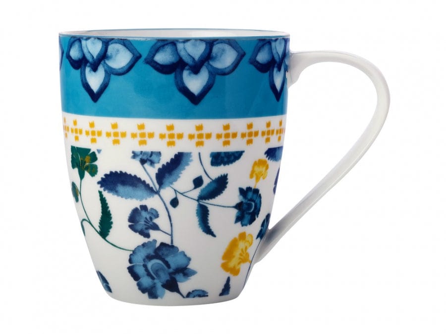 Maxwell & Williams MUG Maxwell & Williams Rhapsody Coupe Mug Teal 350ml AW0536 (7261108109401)