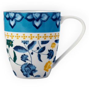 Maxwell & Williams MUG Maxwell & Williams Rhapsody Coupe Mug Teal 350ml AW0536 (7261108109401)