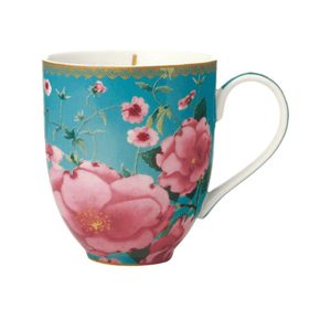 Maxwell & Williams MUG Maxwell & Williams Teas & C's Silk Road Coupe Mug 440ML Aqua (6875279130713)