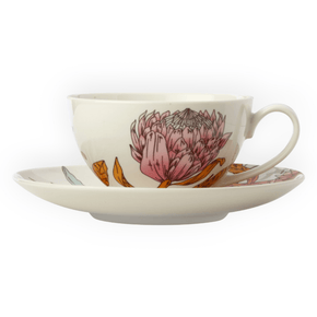 Maxwell & Williams MUG Maxwell & Williams Waratah Coupe Cup & Saucer 200ml II0083 (7261097066585)