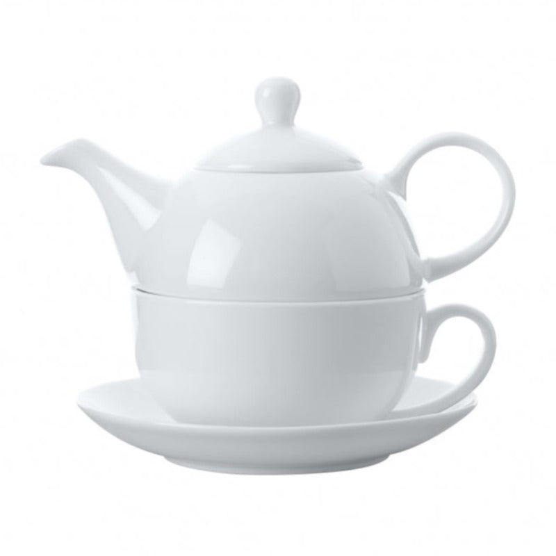 Maxwell & Williams MUG Maxwell & Williams White Basics Tea For One 425ml AX0401 (7262363353177)