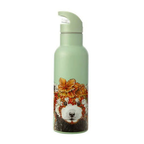 Maxwell & Williams MUG Maxwell & Williams Wild Planet Double Wall Bottle 500ML Red Panda JR0139 (7149022216281)