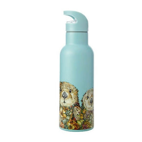 Maxwell & Williams MUG Maxwell & Williams Wild Planet Double Wall Bottle 500ML Sea Otters JR0140 (7149023494233)