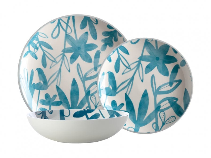 Maxwell & Williams PLATE Maxwell & Williams Marc Martin Dusk Dinner Set Blue 12 Piece AW0595 (7158919692377)