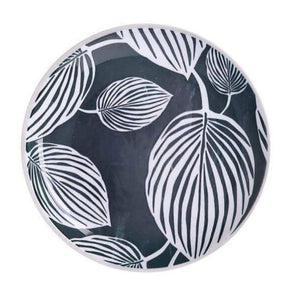 Maxwell & Williams PLATE Maxwell & Williams Panama Side Plate 20cm Grey & White (6870067839065)