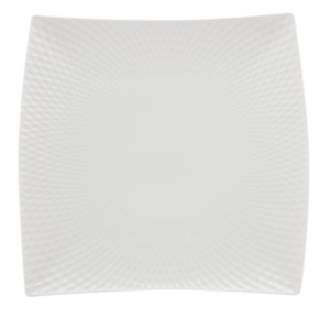 Maxwell & Williams Plate Maxwell & Williams White Basics Diamonds Square Platter 37.5cm (6753990705241)
