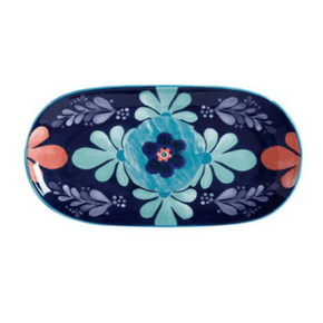 Maxwell & Williams Platter Maxwell and Williams Majolica Oblong Platter 33X17cm - Blue (6764308562009)