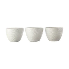 Maxwell & Williams Platter Maxwell & Williams Dune Bowls White Set of 3 12cm DR0431 (7252047134809)
