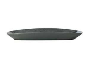 Maxwell & Williams Platter Maxwell & Williams Panama Oblong Platter 34x19cm Grey (6870258581593)