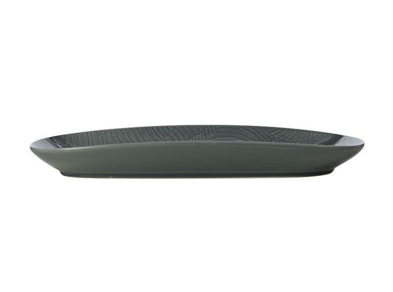 Maxwell & Williams Platter Maxwell & Williams Panama Oblong Platter 34x19cm Grey (6870258581593)