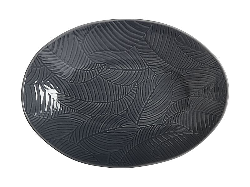 Maxwell & Williams Platter Maxwell & Williams Panama Oval Serving Bowl 32x23cm Grey (6870286336089)