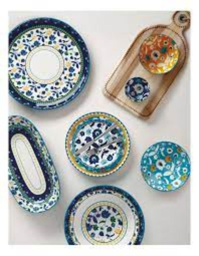 Maxwell & Williams Platter Maxwell & Williams Rhapsody Oblong Platter 45x33cm Blue (6856221589593)
