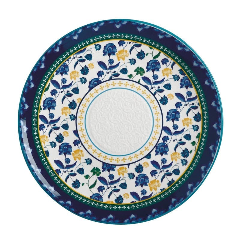 Maxwell & Williams Platter Maxwell & Williams Rhapsody Round Platter 36.5cm Blue (6856175648857)