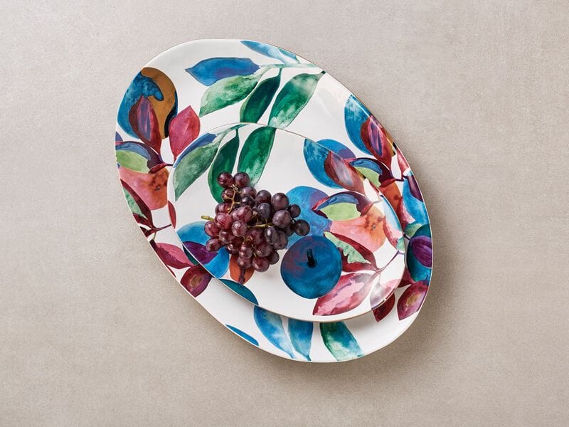 Maxwell & Williams Platter Maxwell & Williams Samba Oval Platter 40cm (6856558936153)