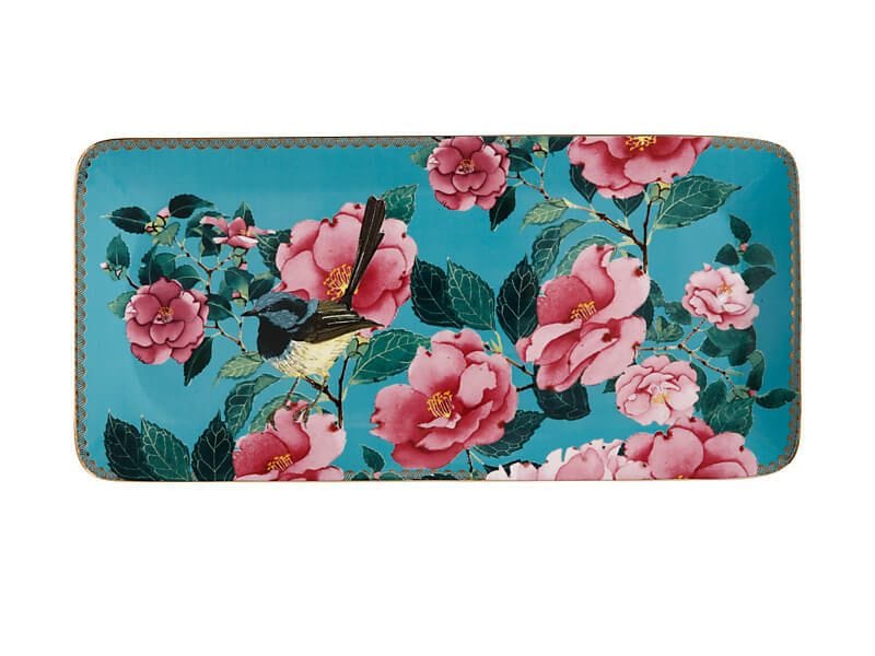 Maxwell & Williams Platter Maxwell Williams Teas & C's Silk Road Rectangle Platter 33x15.5cm Aqua (6875390017625)