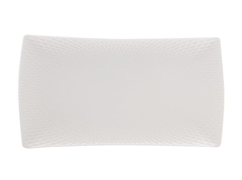 Maxwell & Williams Platter Maxwell & Williams White Basics Diamonds Rectangular Platter 30.5×17.5cm (6754037727321)