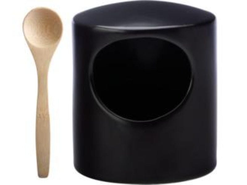 Maxwell & Williams Salt Maxwell & Williams Epicurious Salt Pig Black (6937501728857)