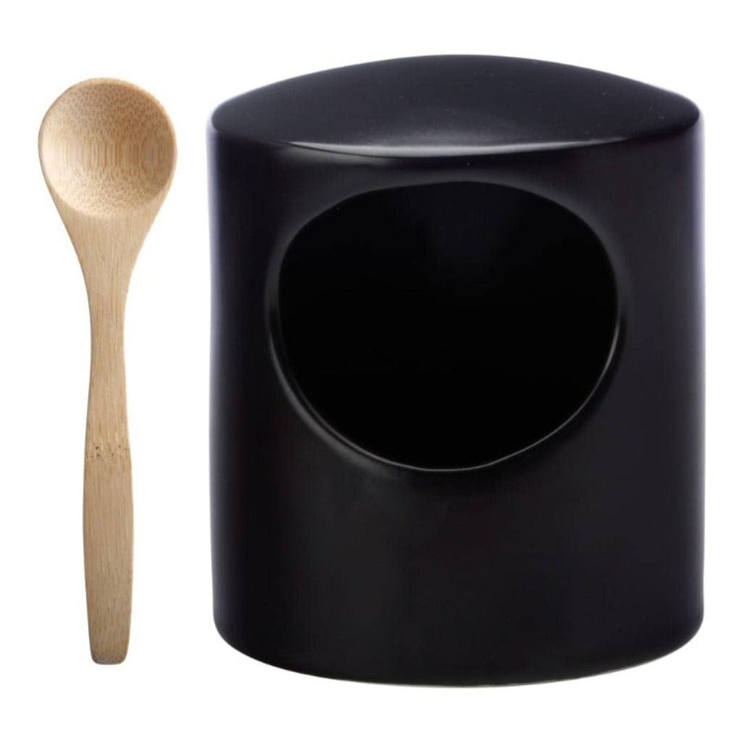 Maxwell & Williams Salt Maxwell & Williams Epicurious Salt Pig Black (6937501728857)