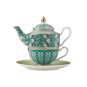Maxwell & Williams TEA SET Maxwell & Williams Kasbah Mint Tea for One Set (6815880446041)