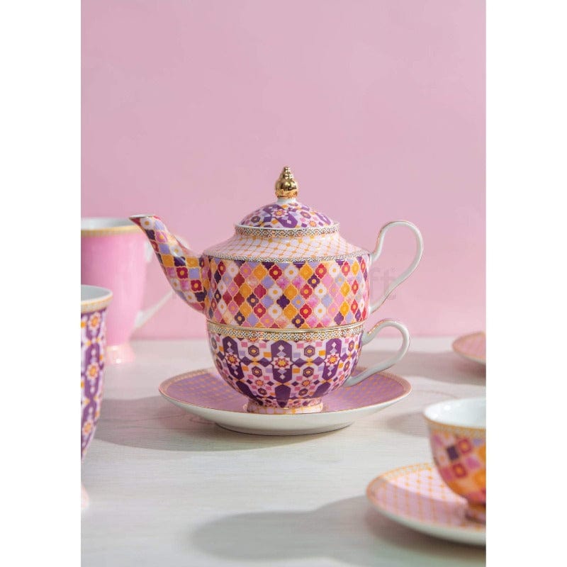 Maxwell & Williams TEA SET Maxwell & Williams Teas & C's Kasbah Rose Tea for One Set (6815910232153)
