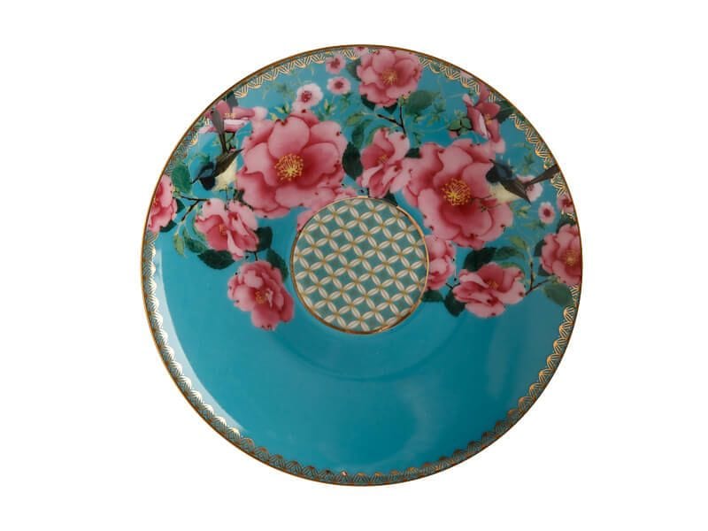 Maxwell & Williams TEA SET Maxwell & Williams Teas & C's Silk Road Tea For One with Infuser 380ML Aqua (6873135579225)