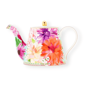 Maxwell & Williams Teapot Maxwell & Williams Dahlia Daze Teapot With Infuser 1lt Sky 1lt HV0333 (7268008951897)