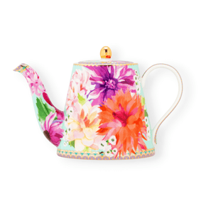 Maxwell & Williams Teapot Maxwell & Williams Dahlia Daze Teapot With Infuser 500ML Sky 500ml HV0331 (4571389395033)