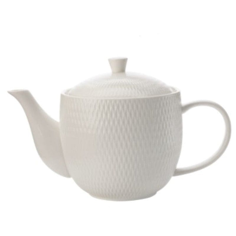Maxwell & Williams Teapot Maxwell & Williams White Basics Diamonds Teapot 800ML (6753819983961)