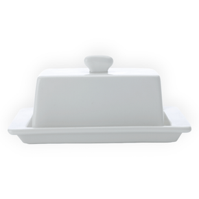 Maxwell & Williams Teapot Maxwell & Williams White Basics Square Cover Butter AA2564 (7261730603097)