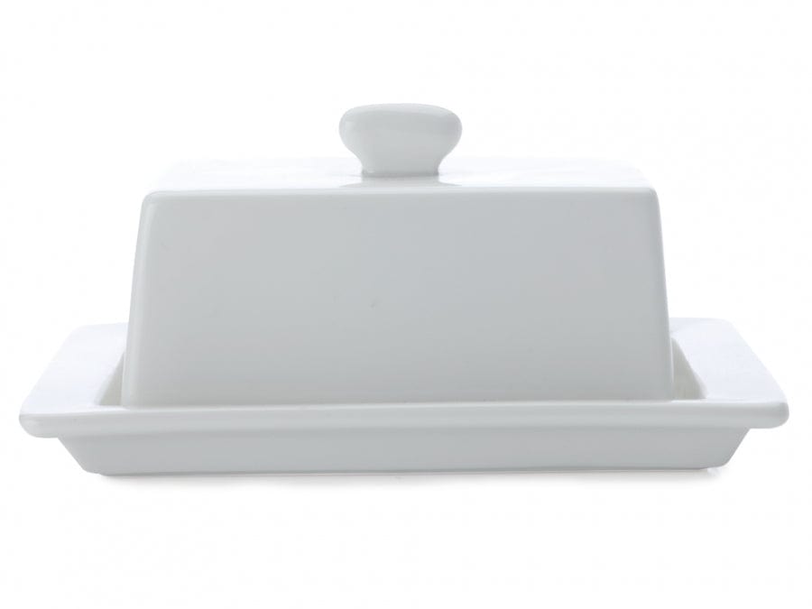 Maxwell & Williams Teapot Maxwell & Williams White Basics Square Cover Butter AA2564 (7261730603097)