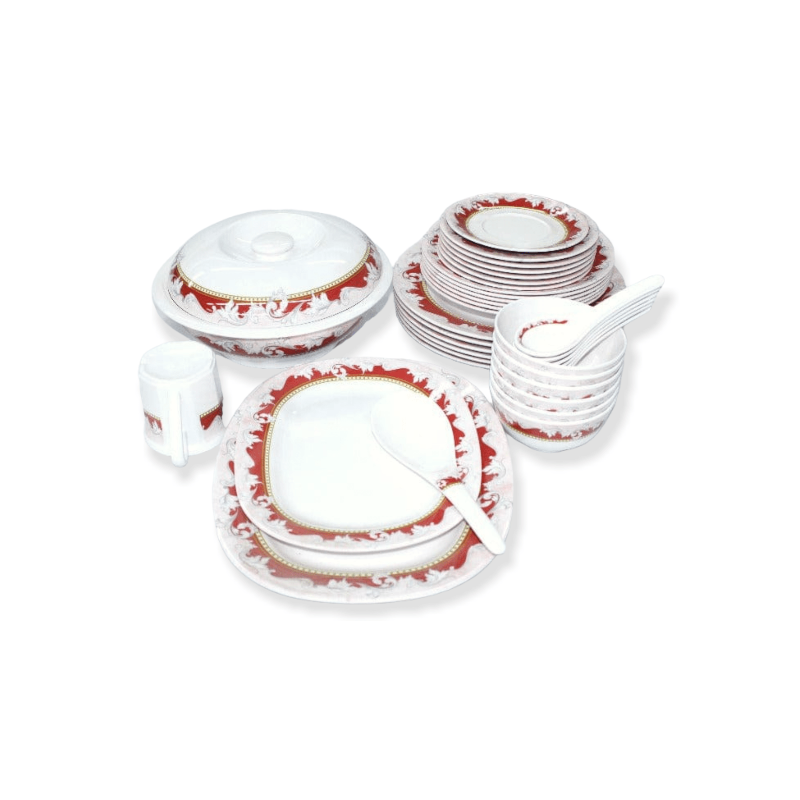 Melamine PLATE Melamine Dinner Set 37 Piece (2061857161305)