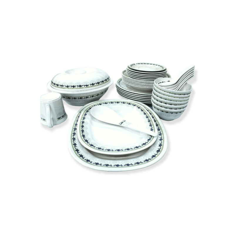 Melamine PLATE Melamine Dinner Set 37 Piece (2061857161305)