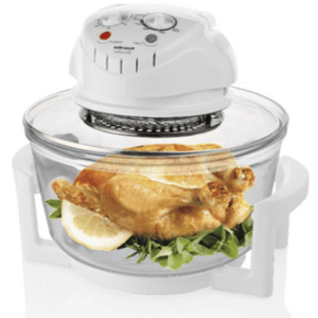 Mellerware Convection Cooker Mellerware 1400W Convection Cooker Adjustable Temperature Glass White (6781746577497)